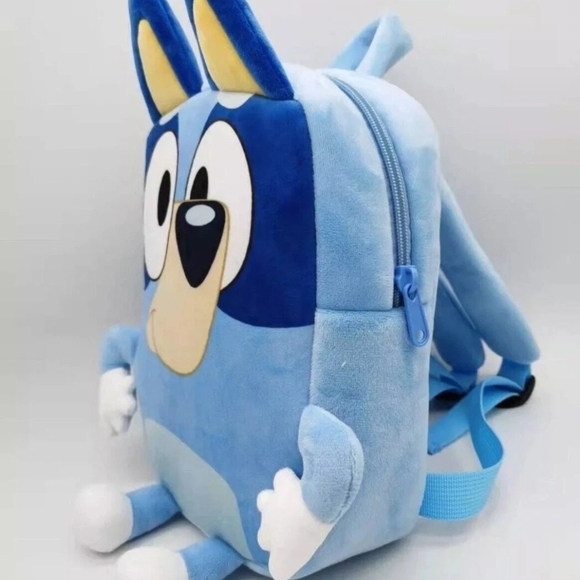 Blue Cartoon Character Kids Backpack - Picture 2 of 3